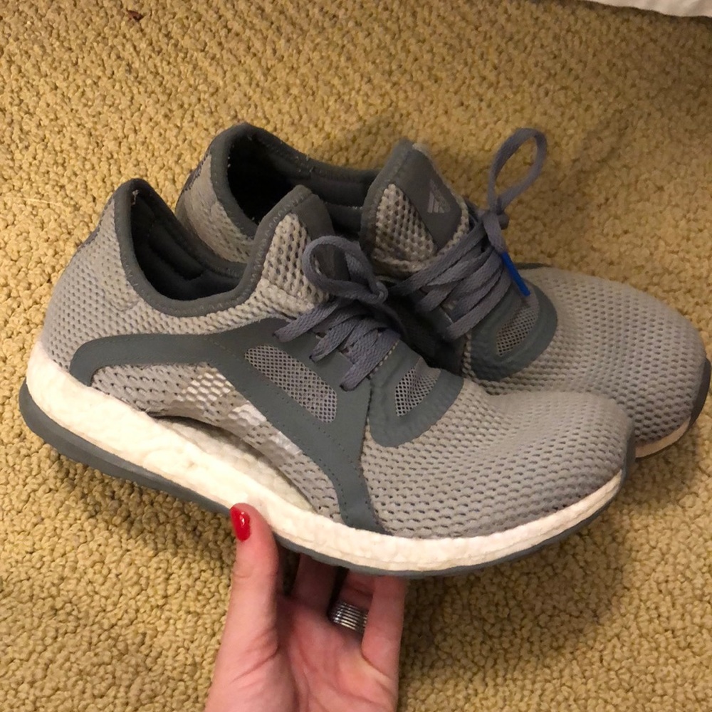 Adidas Boost Gray Shoes